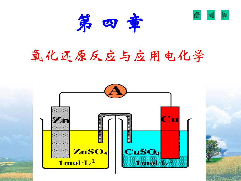 第4章氧化还原反应与应用电化学_第1页