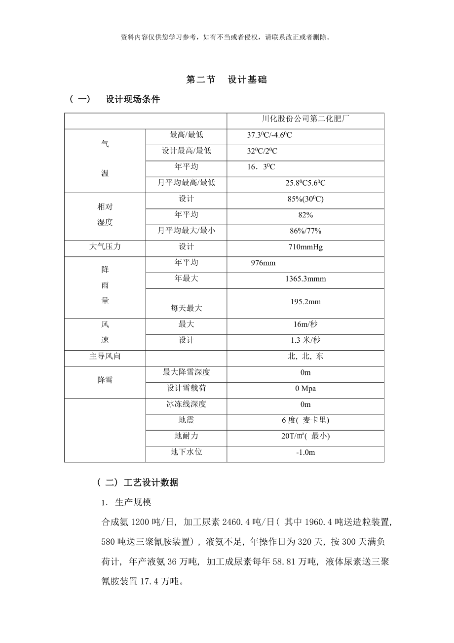 川化合成氨工艺概述样本.doc_第4页