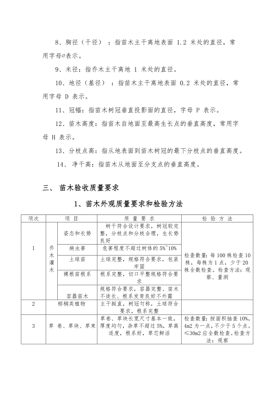 苗木验收标准_第2页