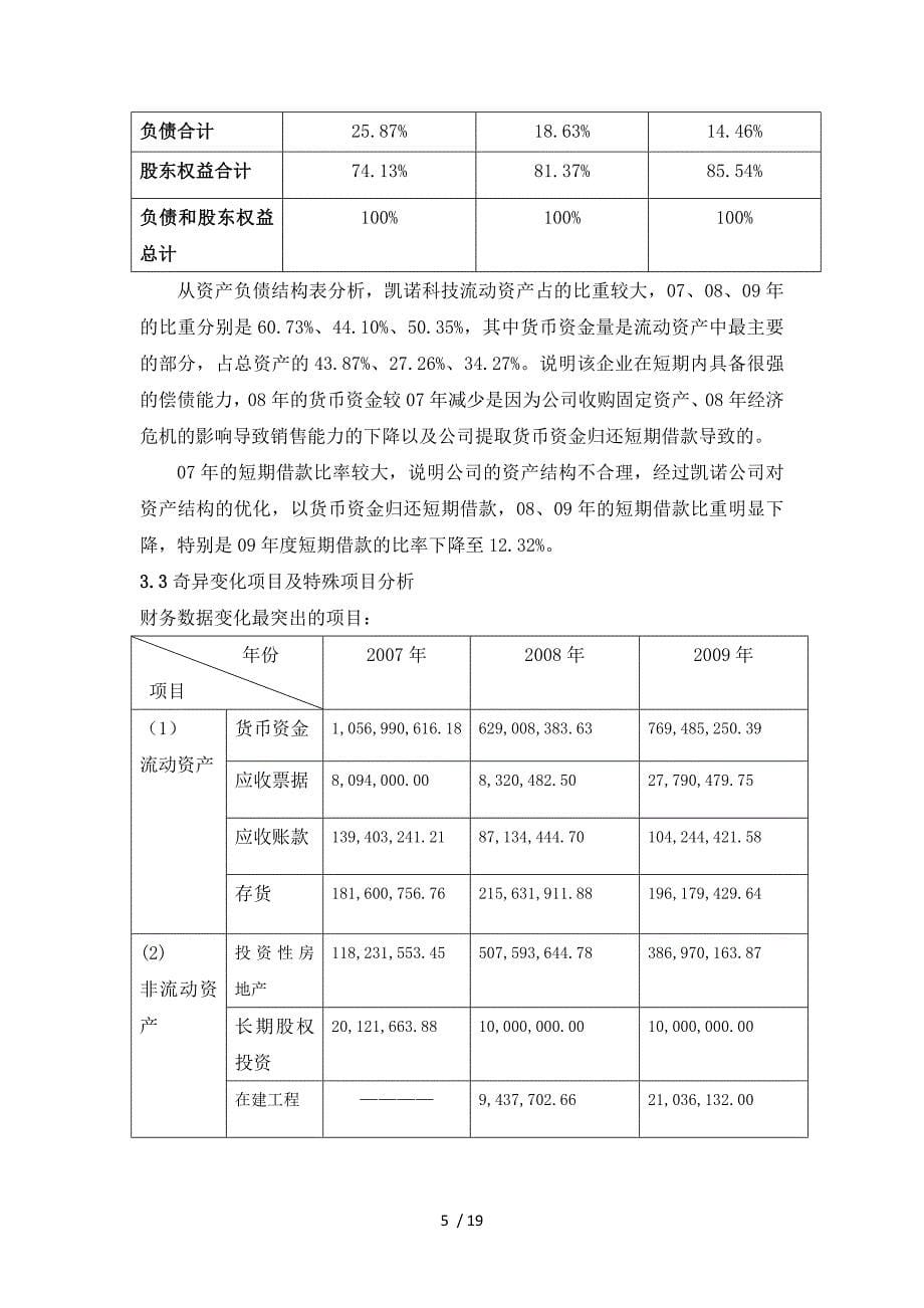 财务报表分析实习报告.doc_第5页