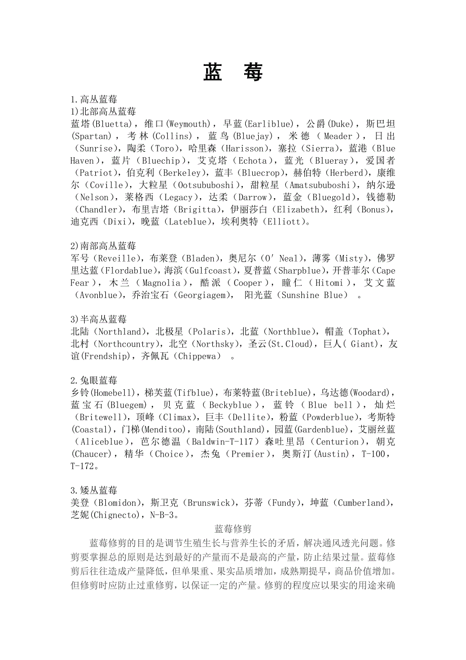 蓝莓种植技术大全_第1页