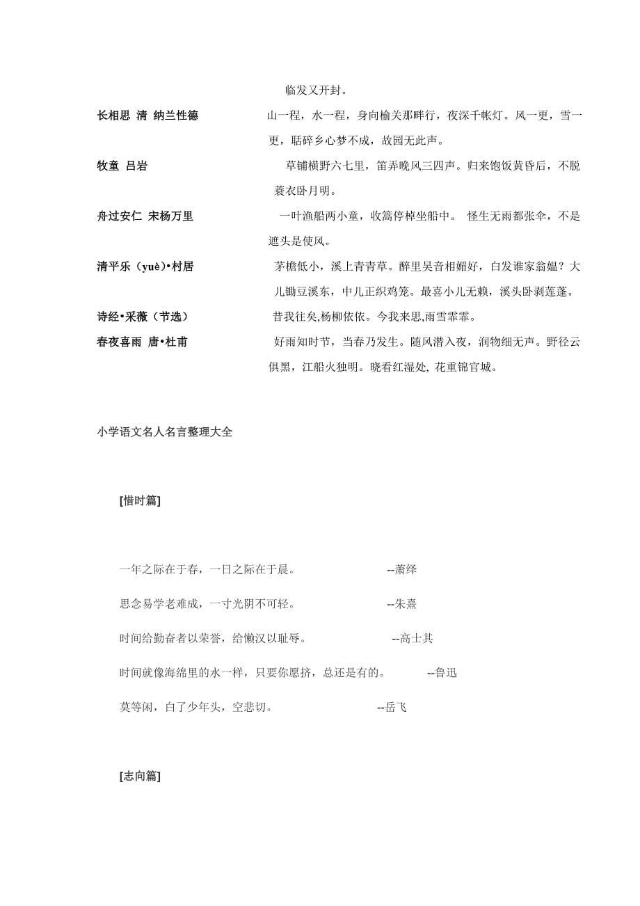 小学语文名言名句.doc_第5页