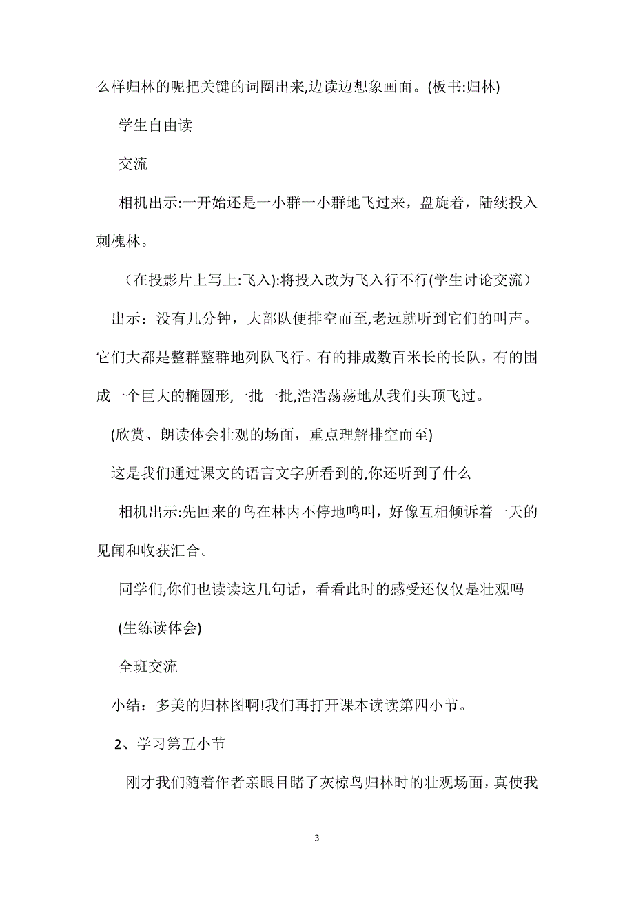 灰椋鸟教学设计3_第3页