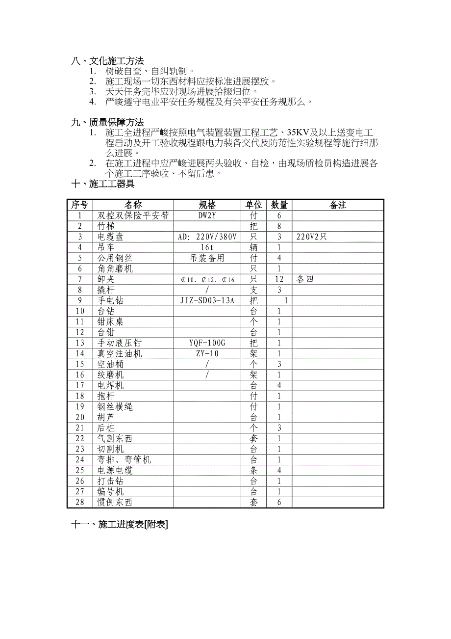 2023年建筑行业某变电站10KV线路工程施工方案.docx_第3页