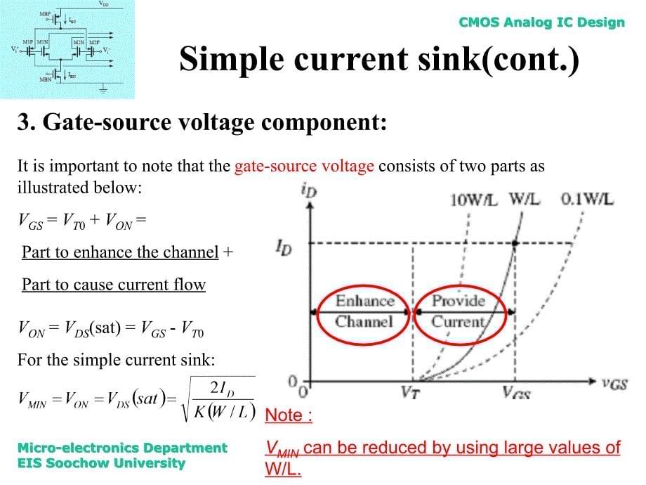 basic CMOS analog ic designLecture 5 CMOS current sink and current mirror_第5页