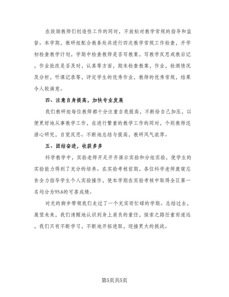 教师教研组年度总结范文（2篇）.doc_第5页