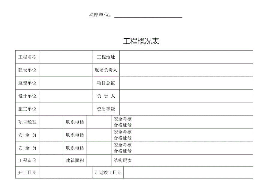 装修工程施工安全管理台帐_第2页