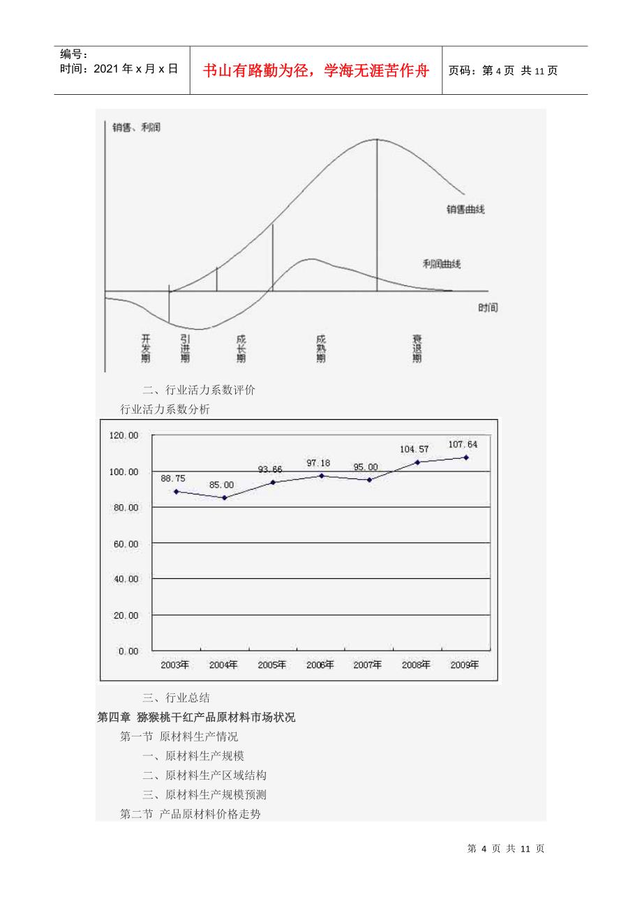 中国猕猴桃干红市场发展及投资价值分析报告_第4页