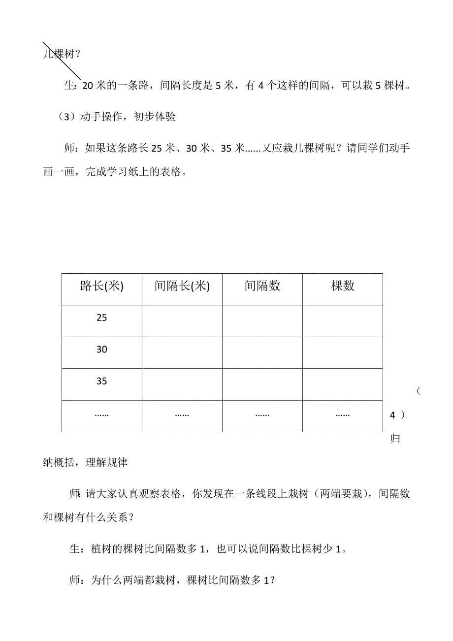 《植树问题》教学设计.docx_第5页