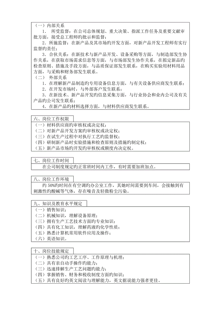 中国人力资源开发专题研究会新产品专项项目主管岗位专项说明书_第2页