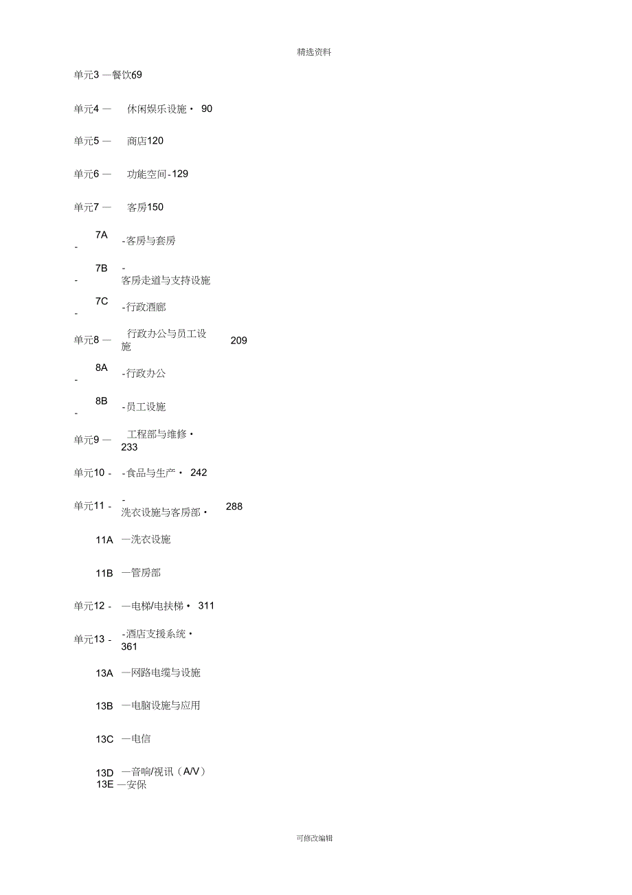 万豪酒店设计标准_第3页