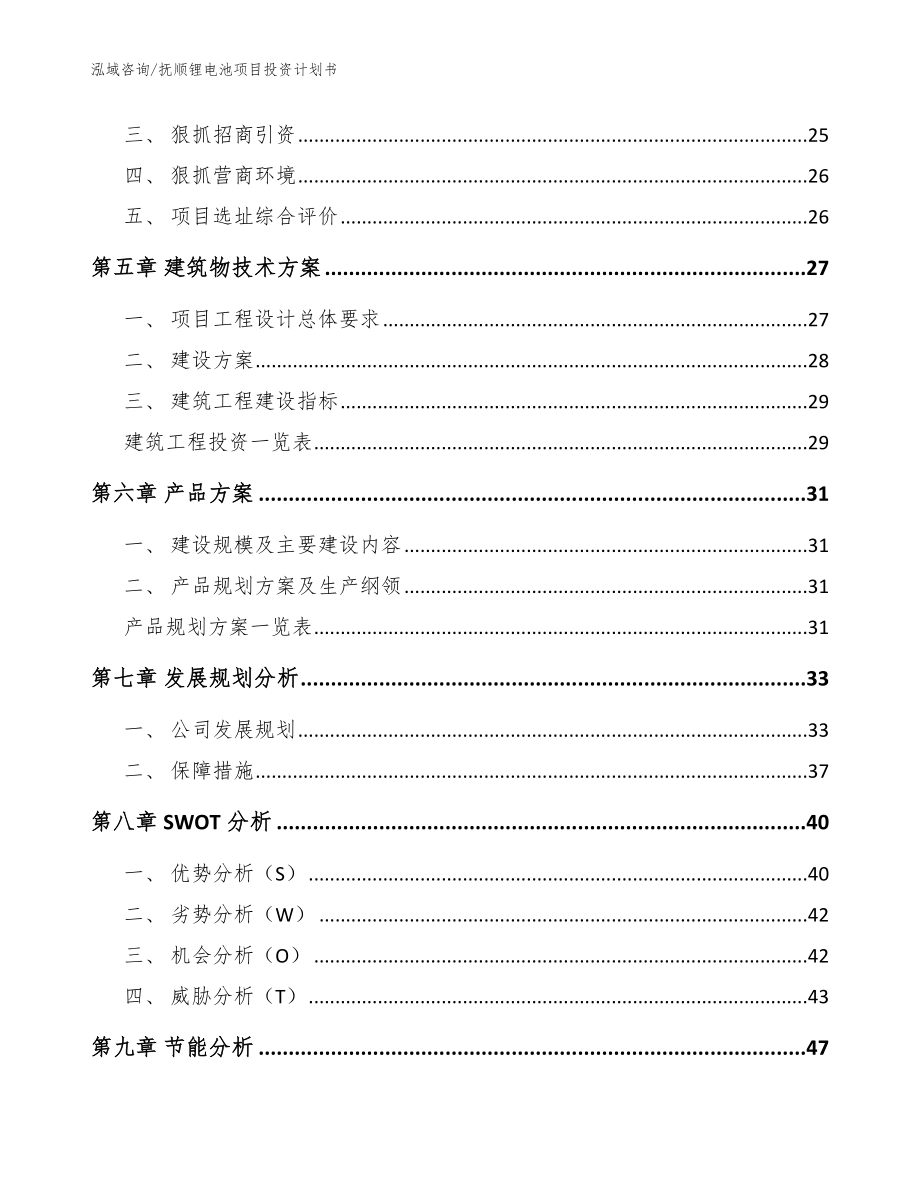 抚顺锂电池项目投资计划书参考模板_第3页