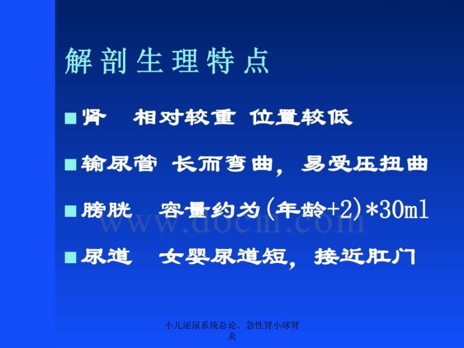 小儿泌尿系统总论、急性肾小球肾炎课件_第2页