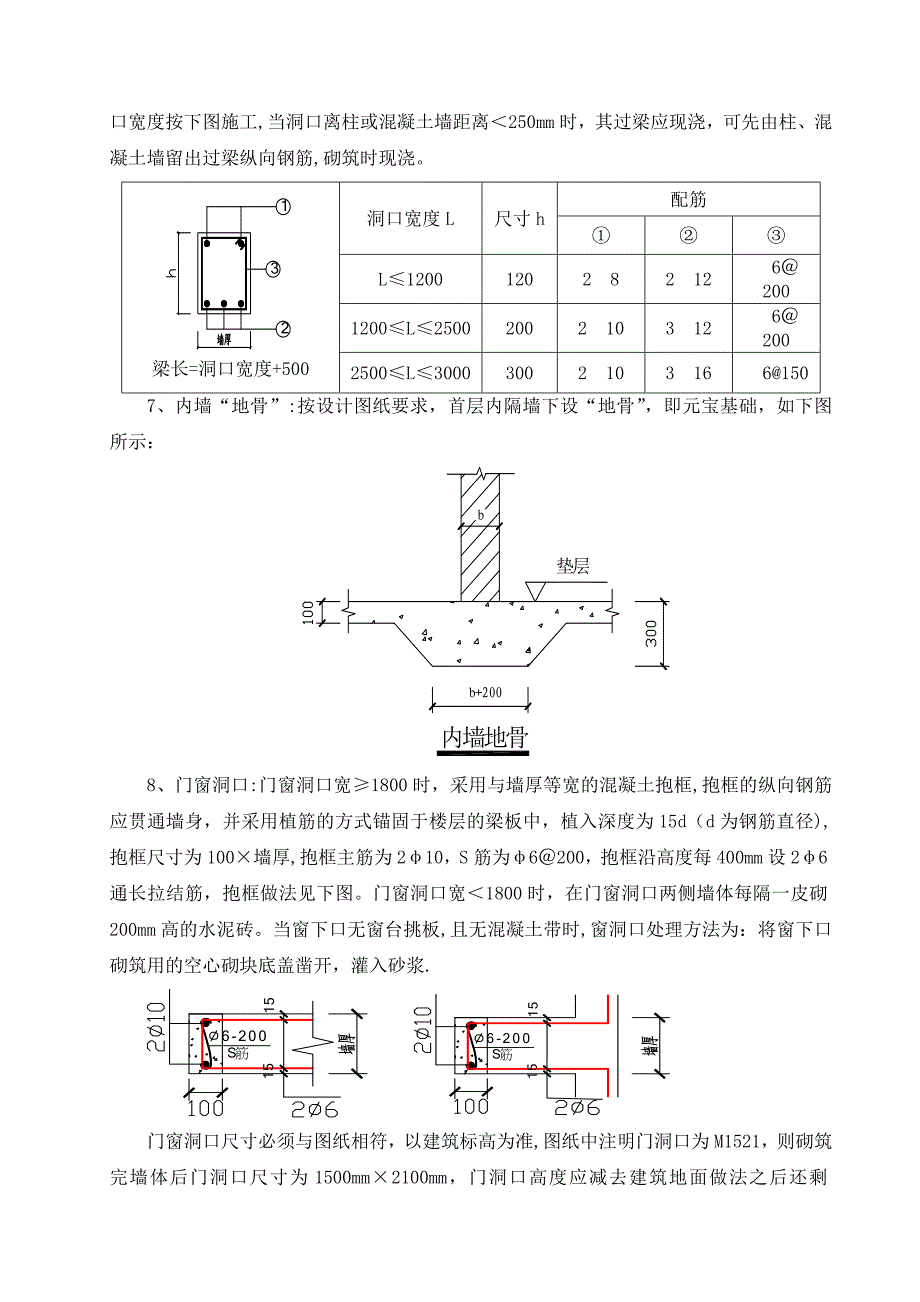 框架结构二次结构砌筑工程施工注意要点_第3页