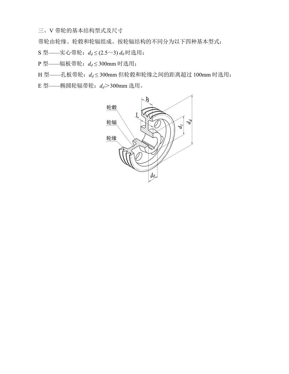 普通V带轮结构和尺寸设计_第2页