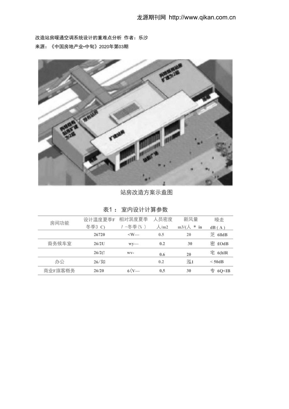 改造站房暖通空调系统设计的重难点分析_第1页