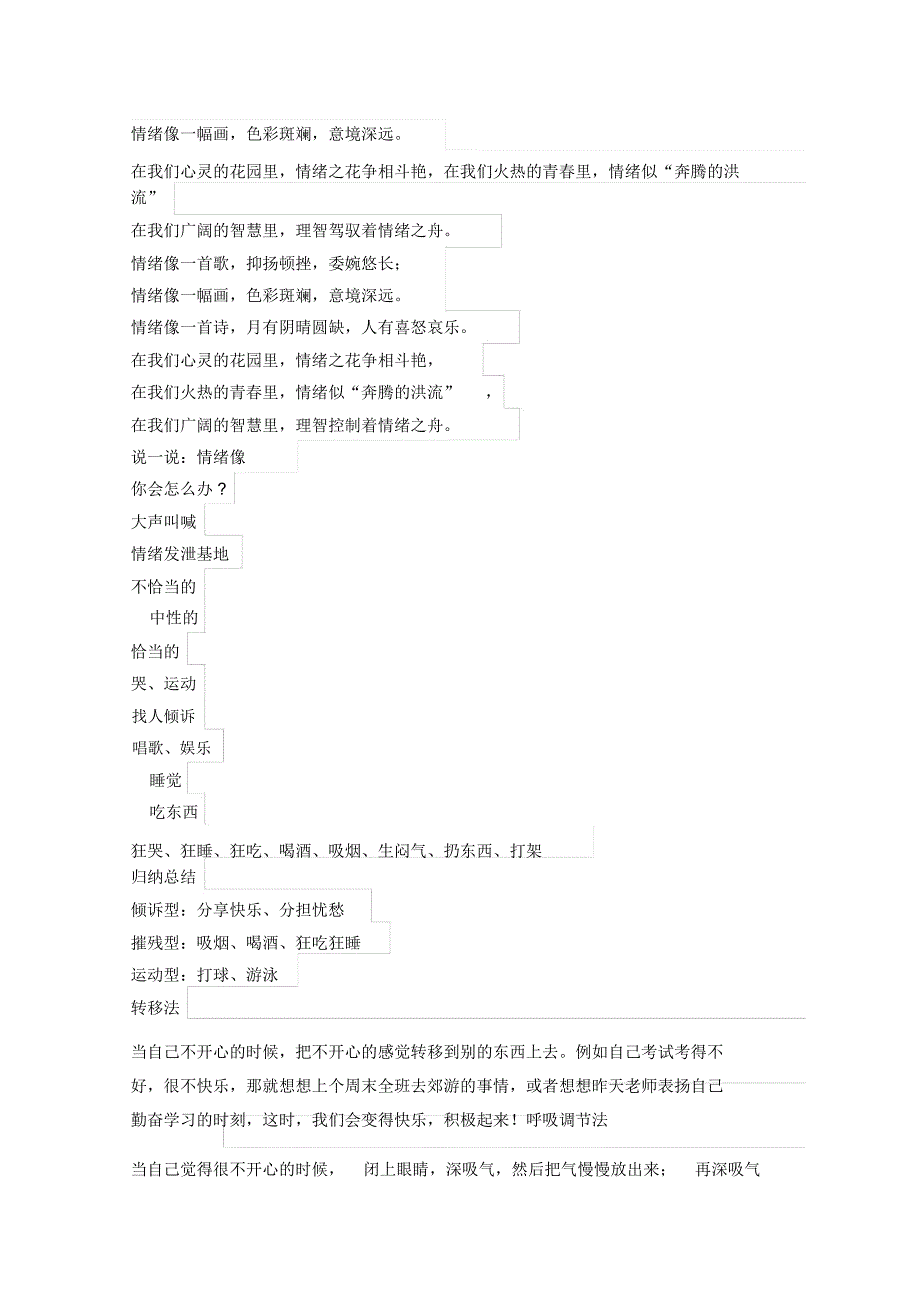 学会调控情绪—放飞好心情_第4页