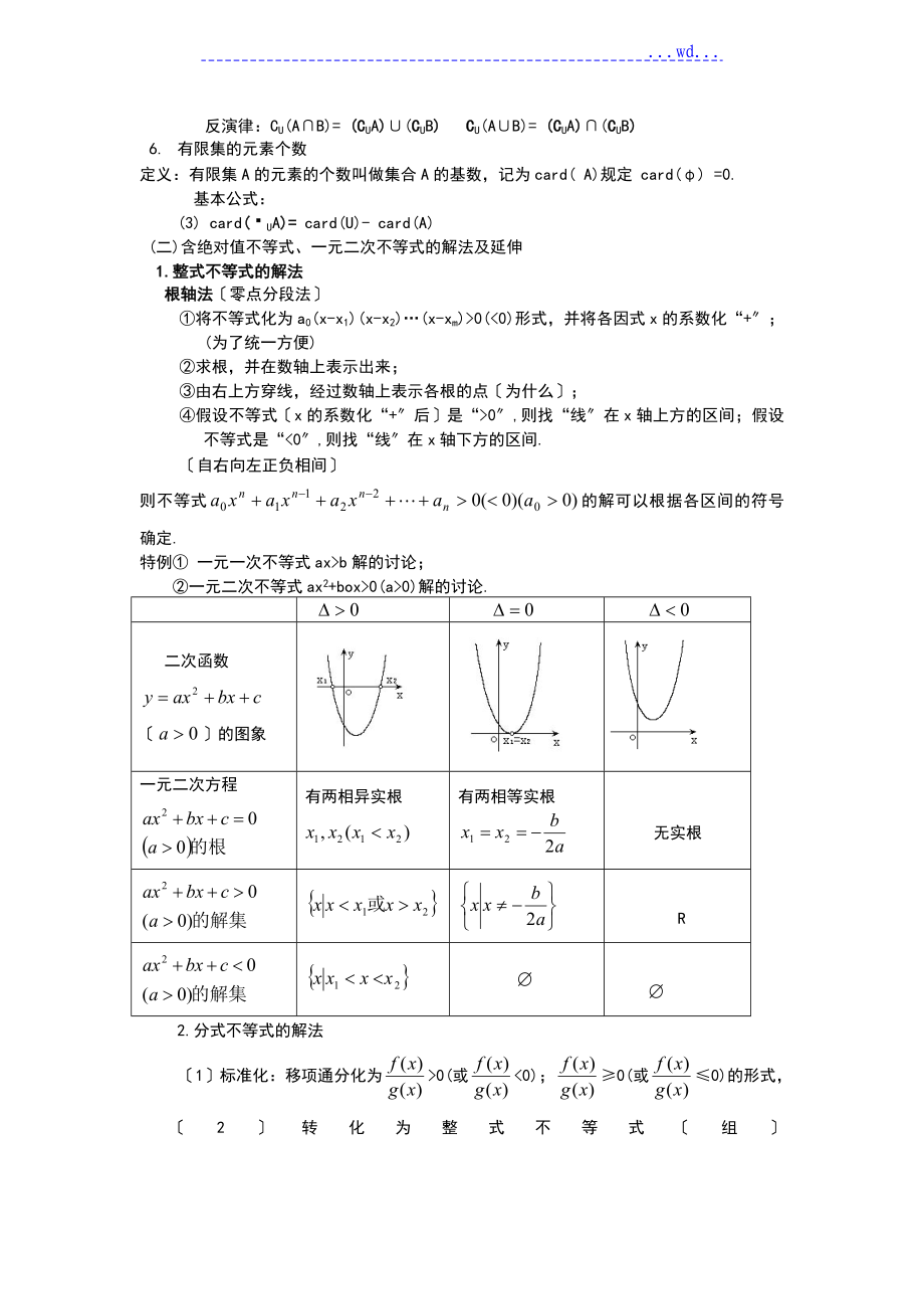 高三年级数学第一轮复习知识点汇总_第3页