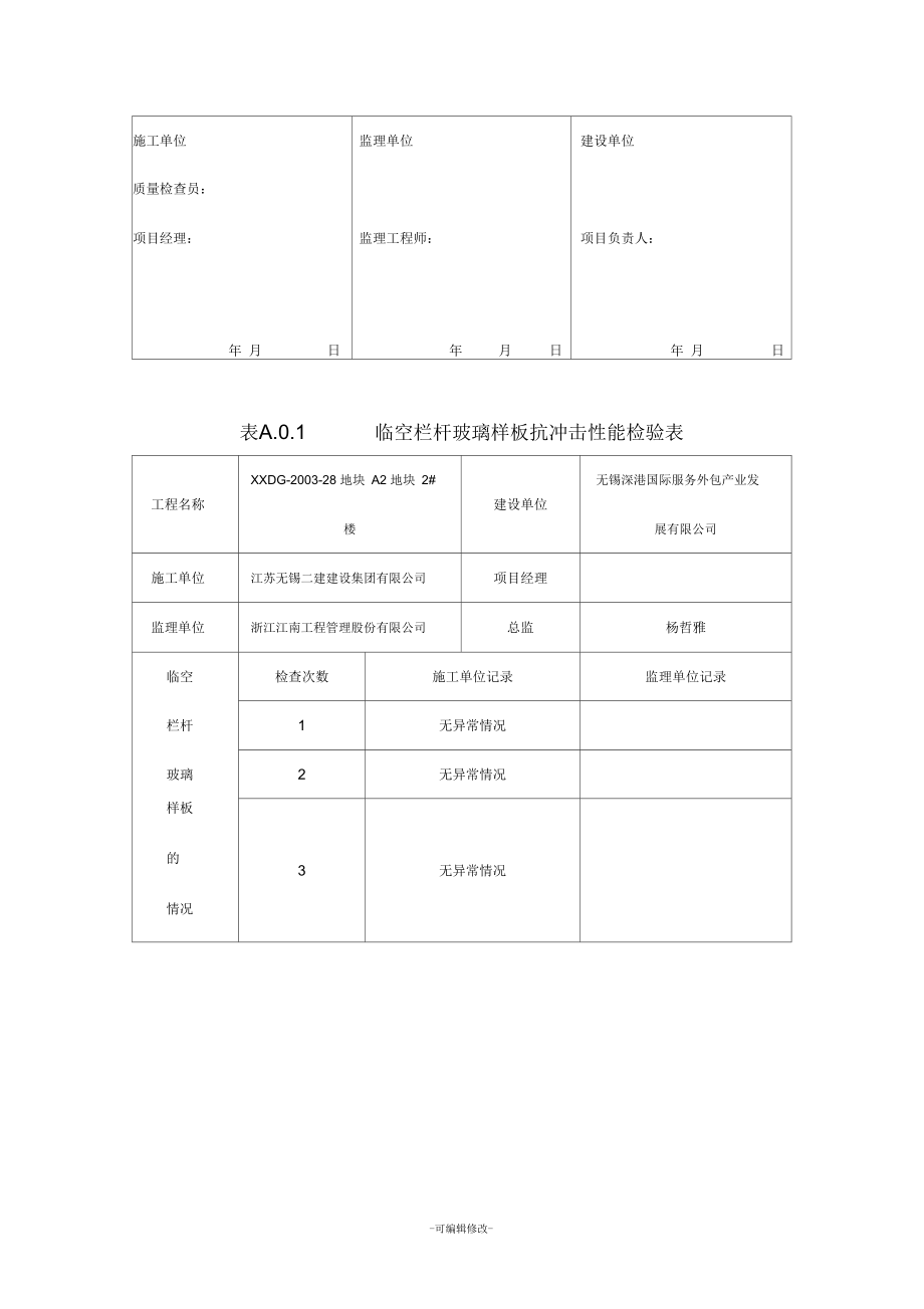 栏杆冲击试验记录_第2页