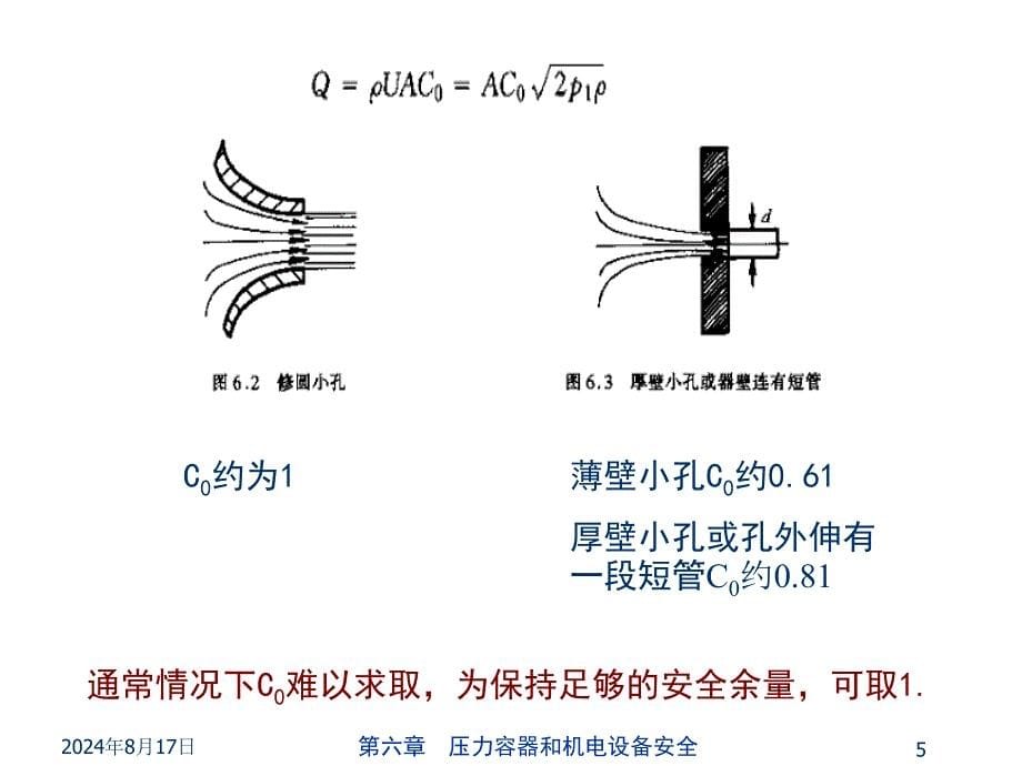 化工安全工程-泄漏源及扩散模式课件_第5页