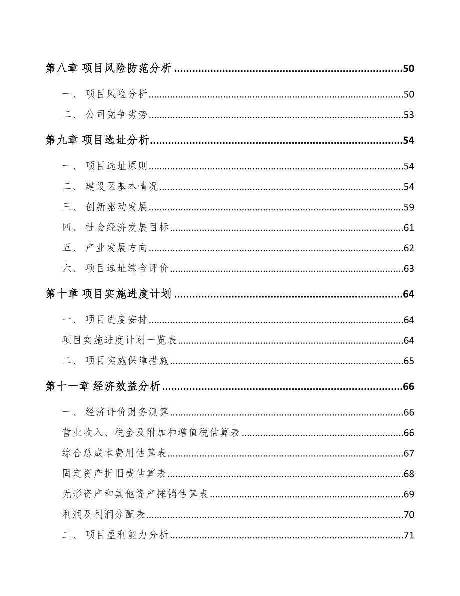 南京关于成立气弹簧公司可行性研究报告_第4页