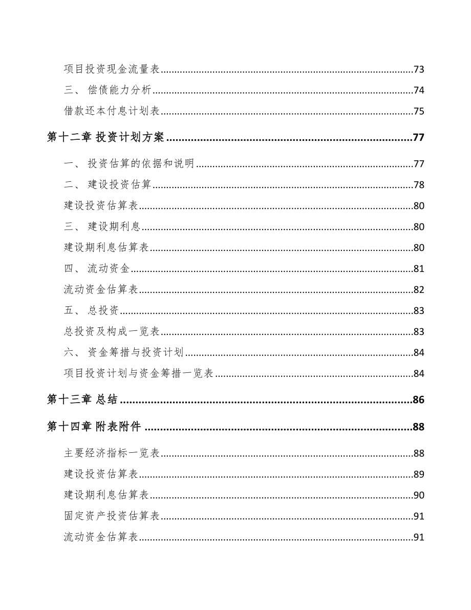 南京关于成立气弹簧公司可行性研究报告_第5页