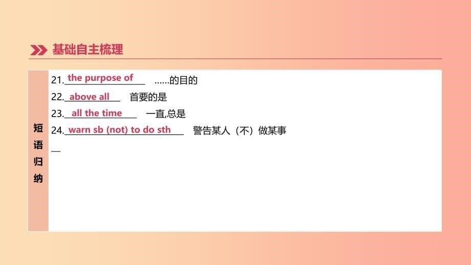 （连云港专版）2019中考英语高分复习 第一篇 教材梳理篇 第13课时 Unit 5（八下）课件.ppt_第5页