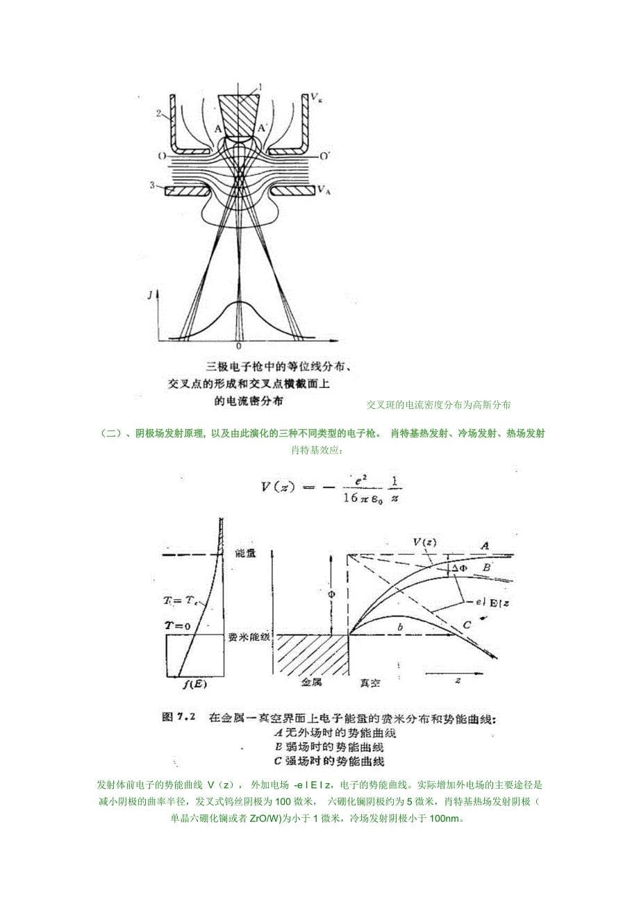 钨灯丝、冷场、热场扫描电镜的区别.doc_第5页