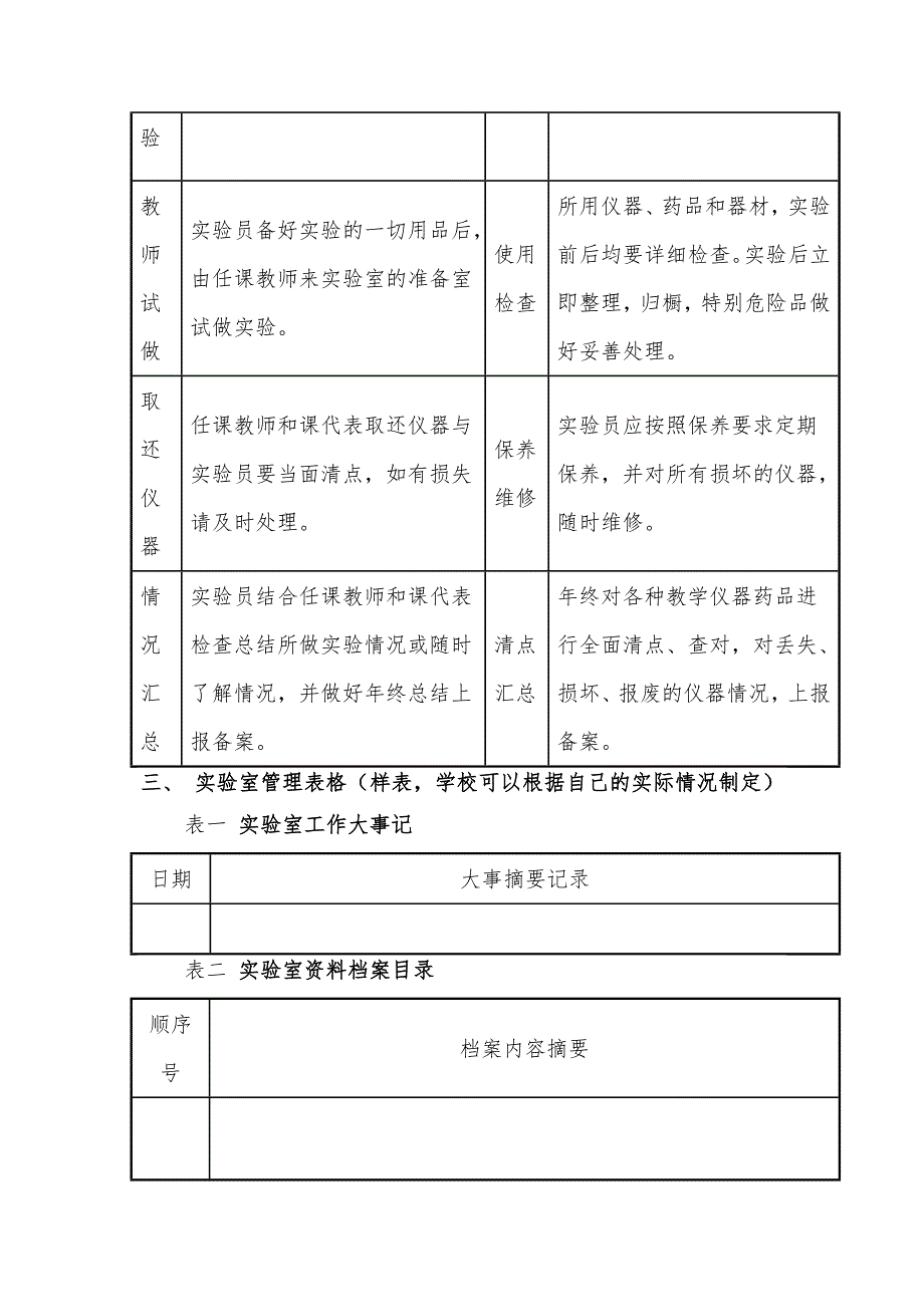 实验室管理表格_第4页