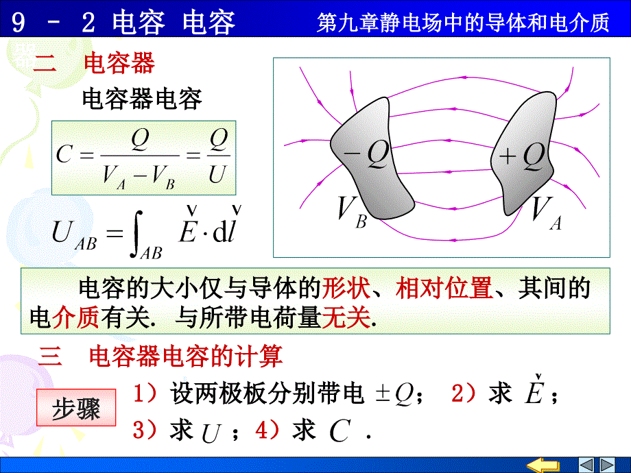 最新大学物理电容电容器教学课件_第2页