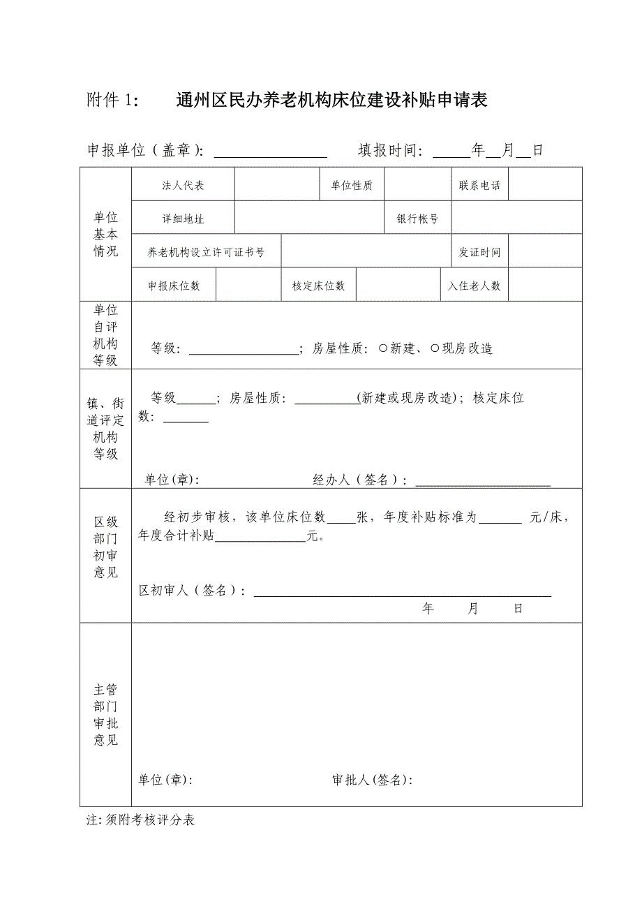 附件二南通市民办养老机构自查报告_第1页