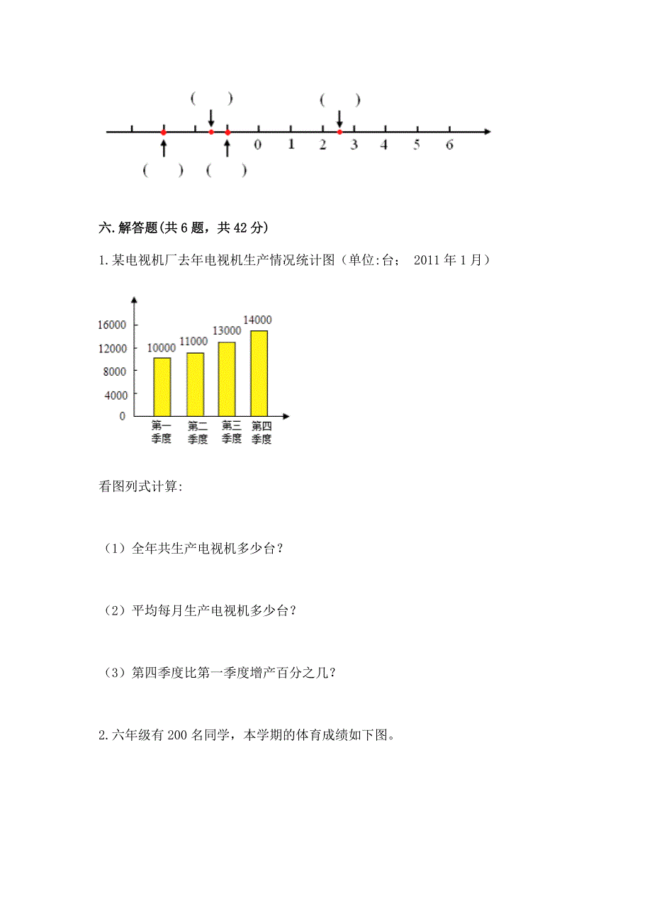 苏教版数学小学六年级下册期末卷及答案【全国通用】.docx_第4页