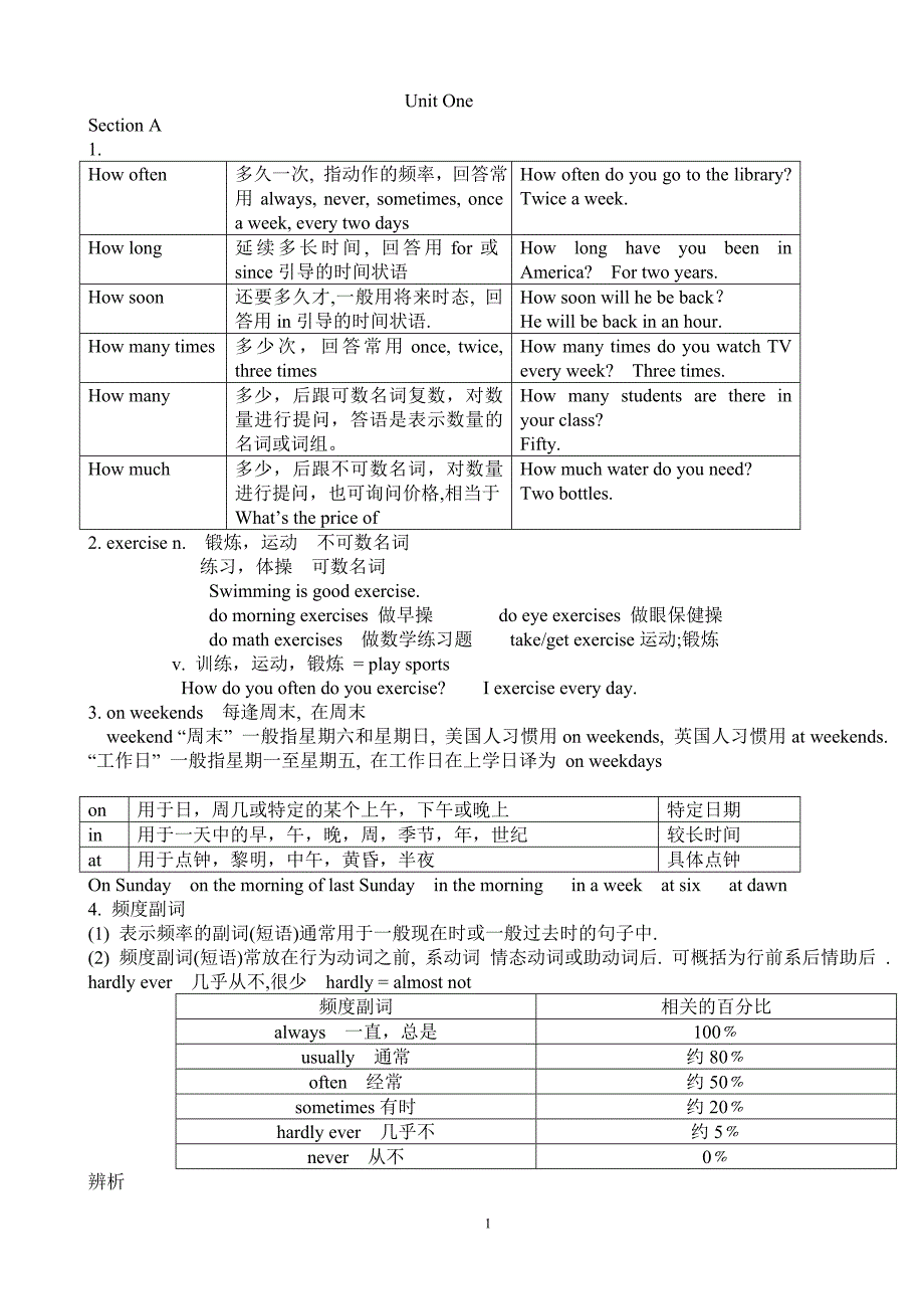 Unit 1 八年级上.doc_第1页