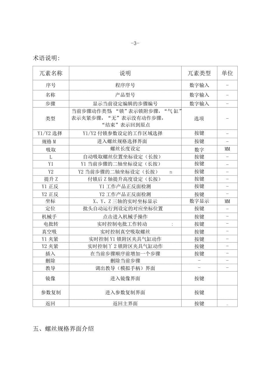 自动螺丝机说明书_第5页