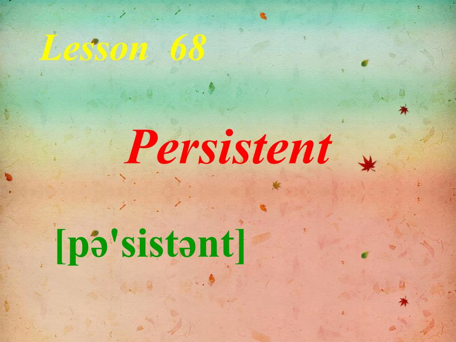 新概念第二册Lesson68(共32页)_第1页