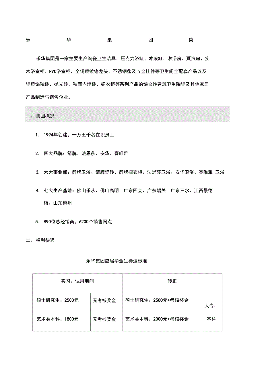 乐华集团企业简章_第1页