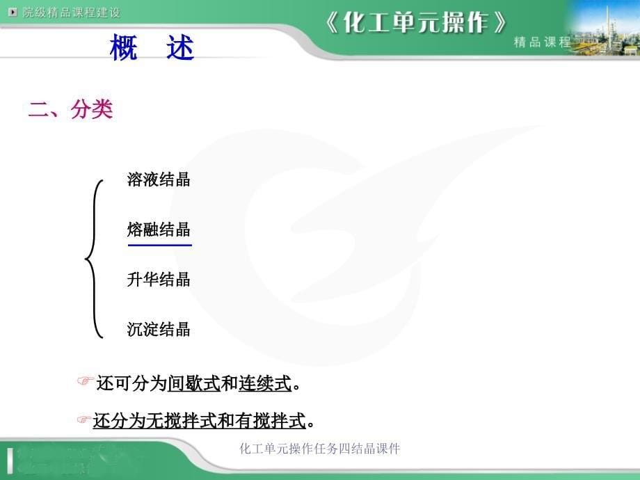 化工单元操作任务四结晶课件_第5页