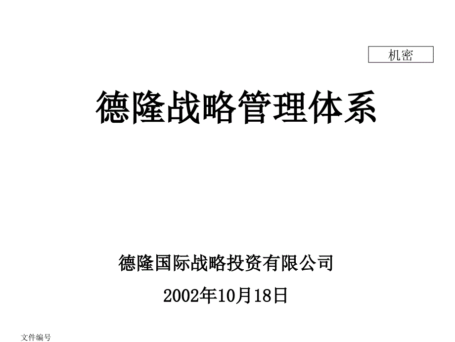 德隆战略管理体系_第1页