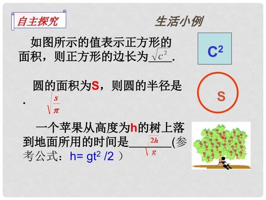 江苏省泰兴市蒋华初级中学八年级数学下册 第12章 二次根式课件1 （新版）苏科版_第5页