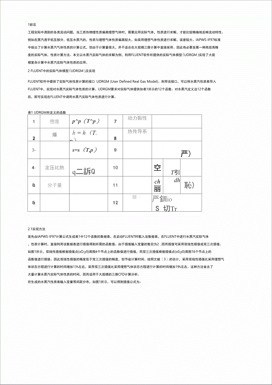 FLUENT中实际气体性质模型(UDRGM)在大规模数值模拟中的应用_第1页