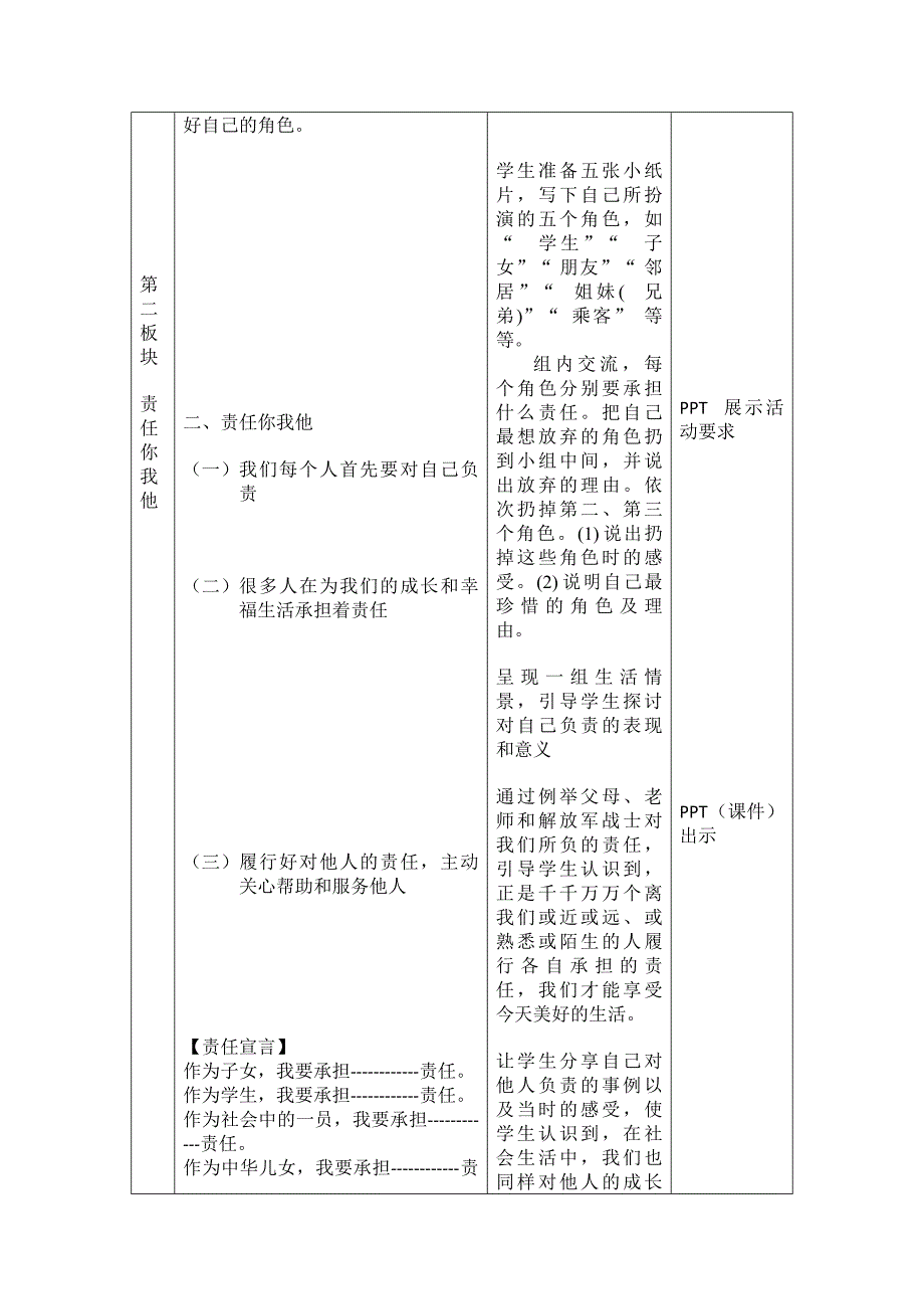 我对谁负责谁对我负责教学设计(教育精_第3页