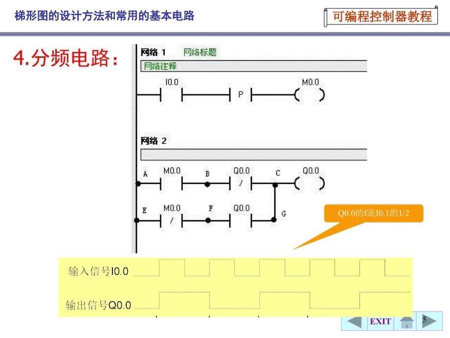 可编程控制器教程：梯形图的设计方法和常用的基本电路_第5页