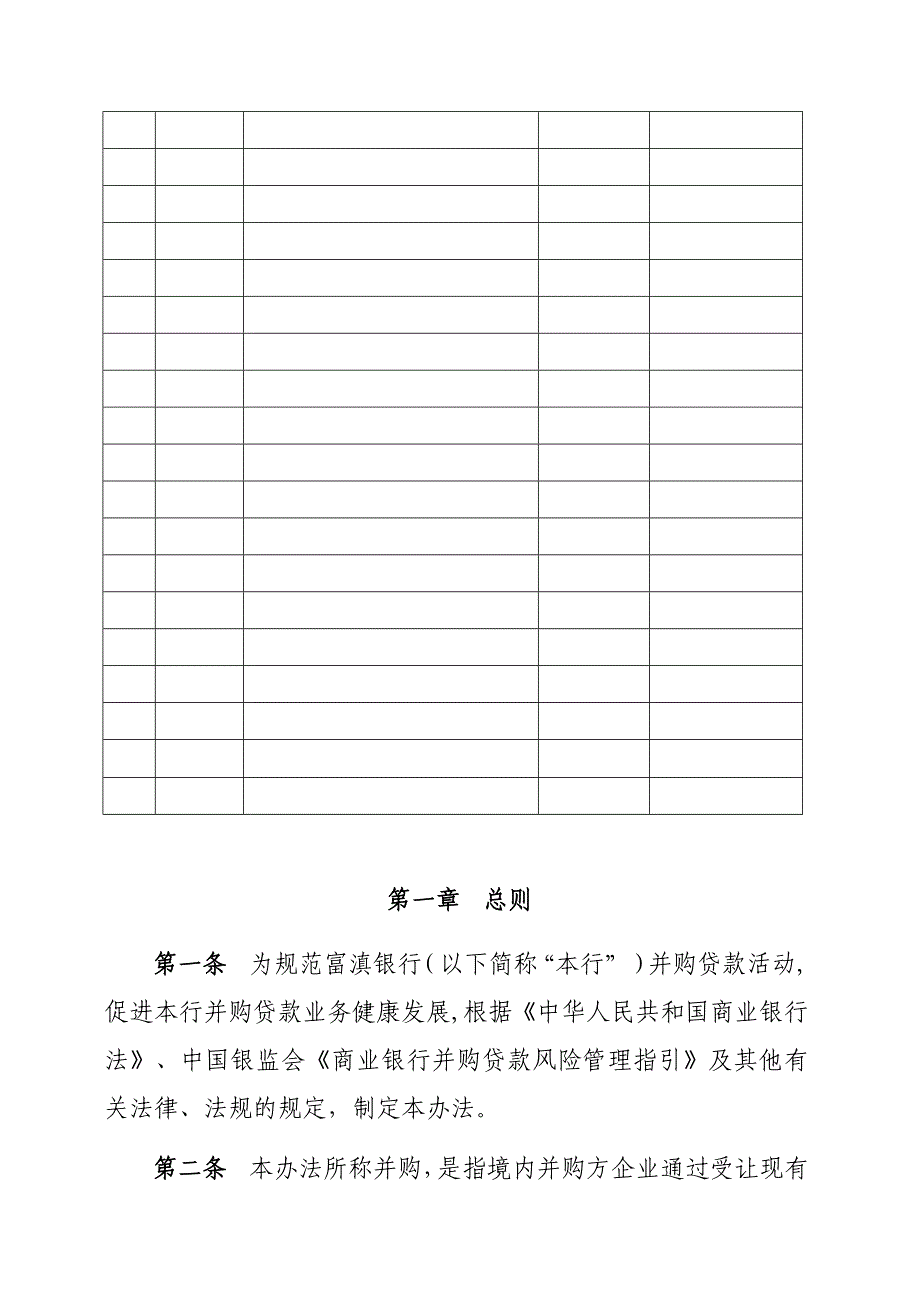 xx银行并购贷款业务管理办法要点_第3页