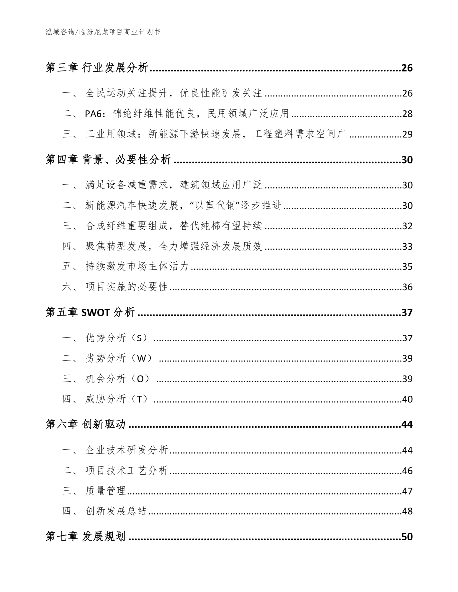 临汾尼龙项目商业计划书_第4页