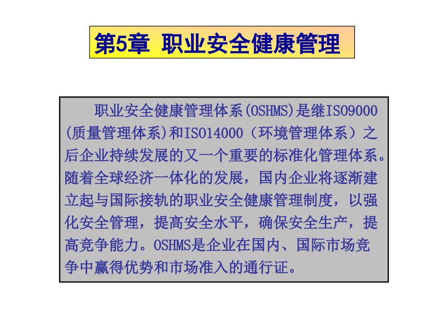 职业安全健康管理_第1页
