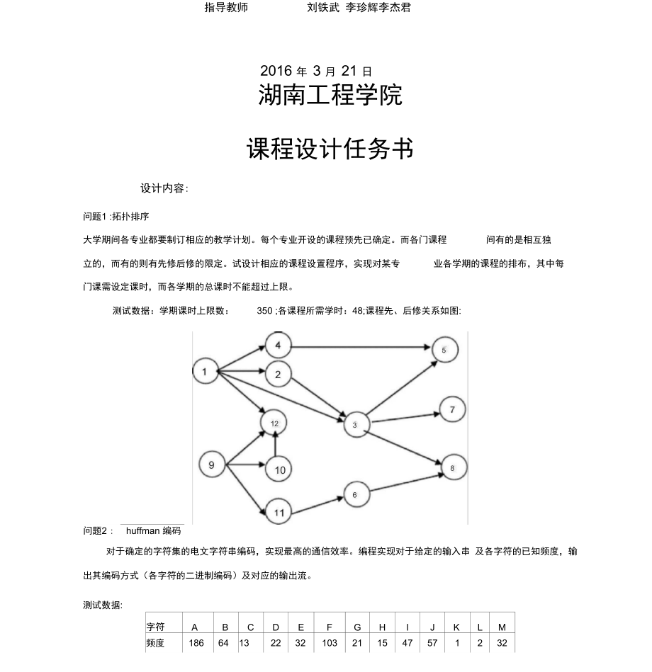 计DS课设任务书_第3页