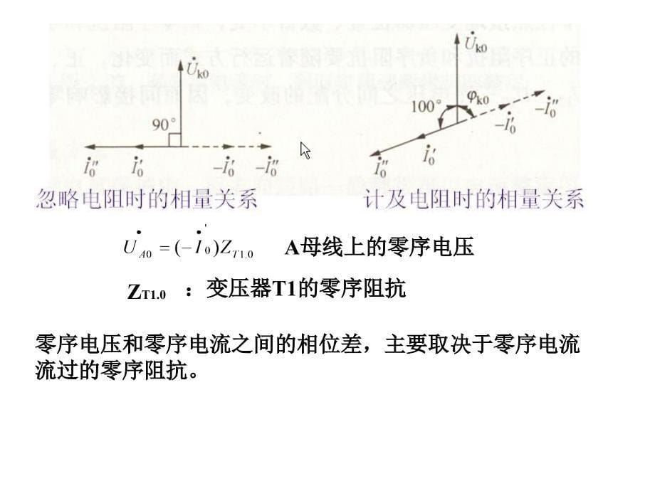 2.3 中性点直接接地系统中的零序电流及方向保护_第5页