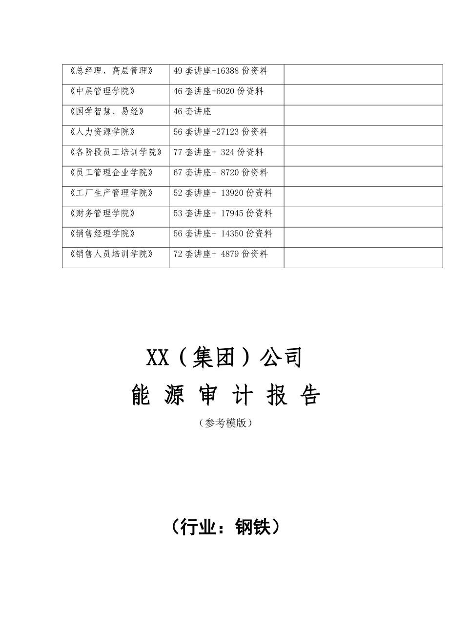 某集团公司能源审计报告范本_第2页