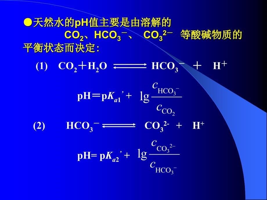 第四章天然水的二氧化碳平衡系统_第5页