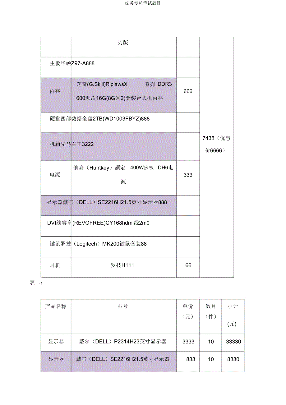 法务专员笔试题目.doc_第2页